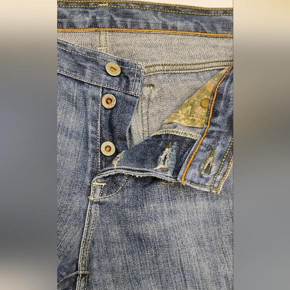 Ralph Lauren No. 67 Hudson Denim Jeans Wide Leg Flared Women's Sz 8/29 - Picture 4 of 13